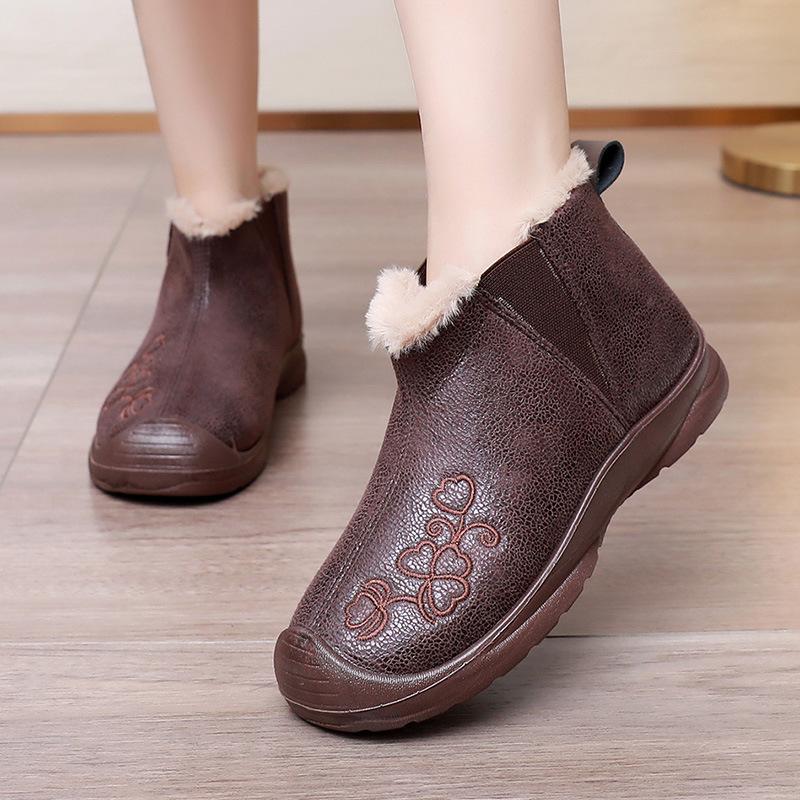 Wearing Snow Boots, Comfortable Soft-soled Casual Cotton Shoes and Anti-slip Shoes
