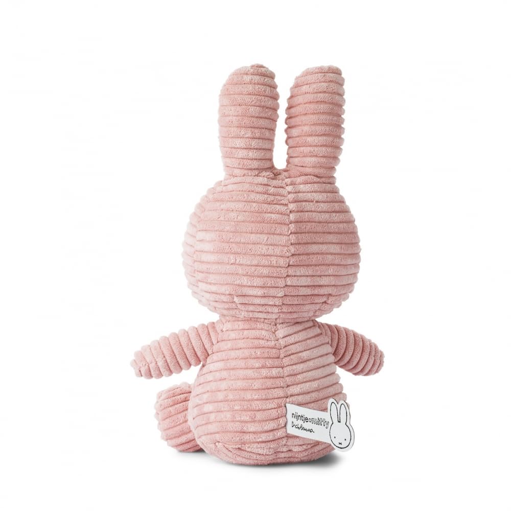 BON TON TOYS Manšestrová Miffy 23cm Světle růžová