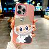 Labubu's Trendy and Cool Adventure Style" Fashion Case for Oppo/Realme Series.Oppo A12,A1 Pro,Reno6 Lite,A3x,A32,A58,A17,Realme 7i,9i,V23,C15,C25Y...