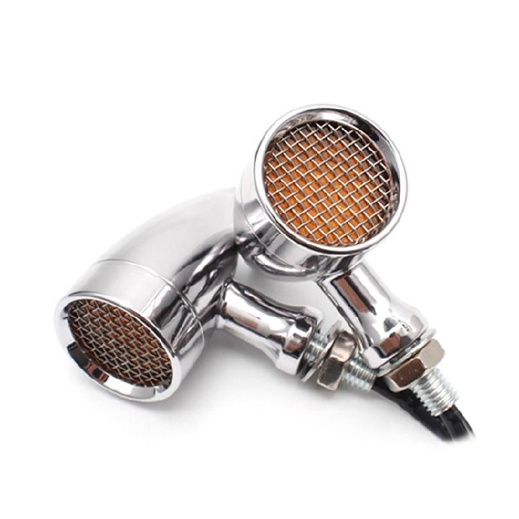 Weather Resistant Motorcycle Indicator Lights LED Turn Signal Light Indicator Lights Blinkers Flasher 100W