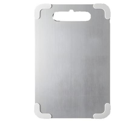 Abay 304 Stainless Steel Double-Sided Chopping Board