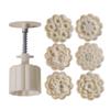 3D Moon Cake Mold Creative Mid-Autumn Festival Supplise Cookie Stamp Mold  Mid-Autumn Festival