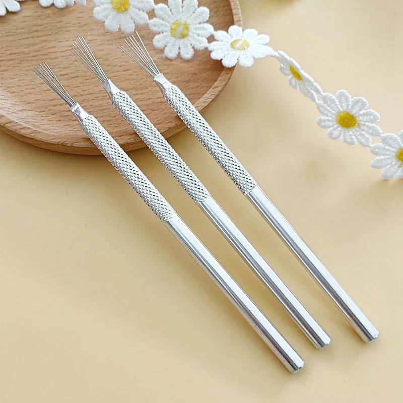 Seven-Needle Ceramic Clay Shaping and Detailing Tool