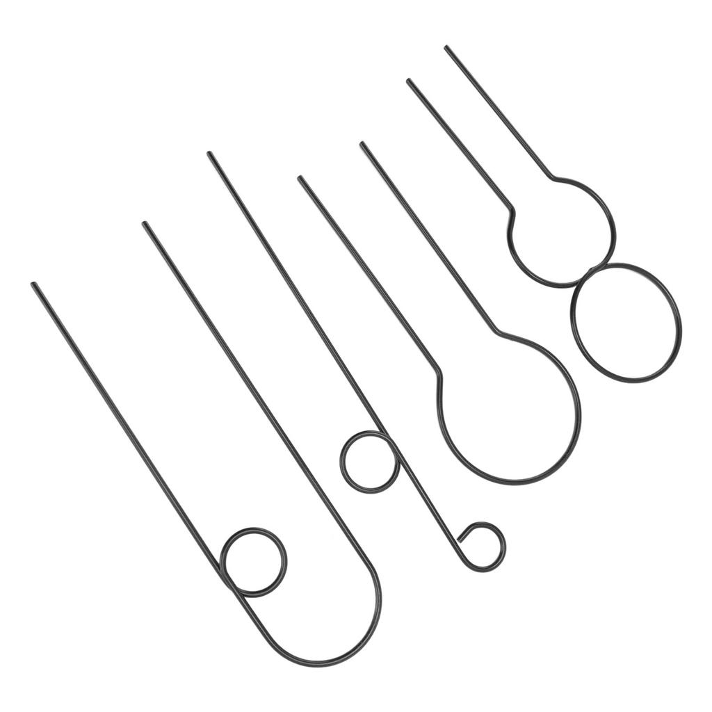 4pcs Plant   Rust Proof Stylish Metal Climbing Plant   for Home Garden Potted Plant