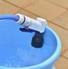 Green Life Watering Convenient for Collecting Water In a Mist for Protection Against Extreme Compact Hook Nozzle, Bucket, Heat, White, Design,
