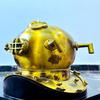 Commando Tauchhelm Nautisch Goldene Ausführung Tiefseetaucherhelm Nautische Marine Dekoration Bestes Geschenkartikel