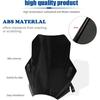 Universal Motorcycle Windshield Glass Cover Screen Deflector Compatible with Husqvarna 701 Svartpilen Vitpilen 250 401 701 Nuda 900 R(Transparent)