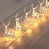 3D Shape Christmas String Lights 1.5m Length Decorative LED Lights Festive Decor