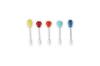LE CREUSET Food Pick Set, Rainbow Party Pintxos Picks, Toothpicks