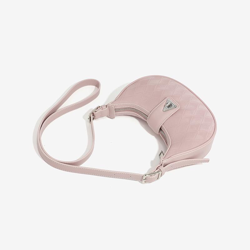 Sweet and Cool Girl Style Commuting Underarm Saddle Bag Fashionable Simple Bag for Women with Niche High End Single Shoulder Crossbody Bag