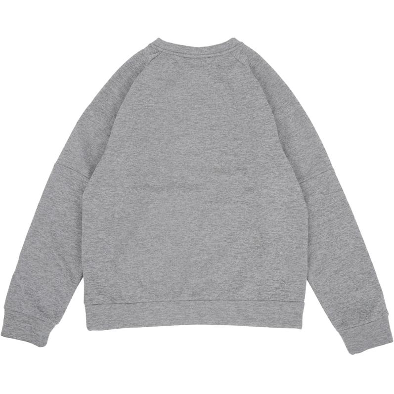 Nike Bluză Fleece cu Gât Rotund și Buzunar Therma-Fit Solid Bărbați Sweatshirt Gri FB8506-063