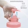Vaginal Douche Portable High Elasticity Manual Pressure Stable Water Flow Vaginal Cleansing System 500ml Pink