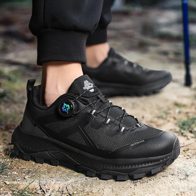 Hiking Shoes Male Waterproof Non-Slip Casual Sneakers Women Wear-Resistant Outdoor Walking Breathable Rubber Hiking Boots