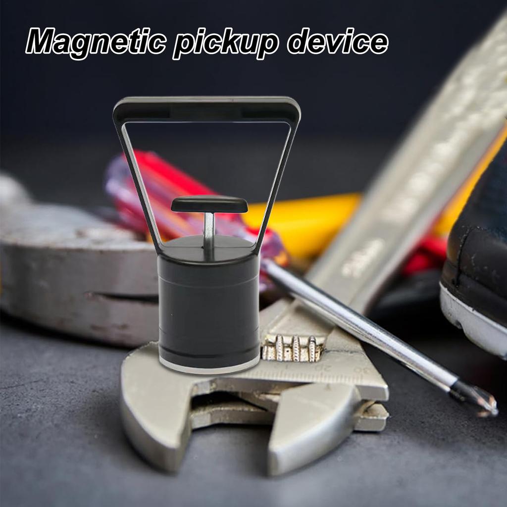 New Heavy Duty Magnetic Pickup Tool Rubber Grip Extension Rod for Screws Nuts Bolts, Ergonomic for Mechanics & DIY