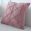 45cm Cushion Cover Modern Simple Soft Fluffy Pure White Plush Pillow Home Cushion Artificial Imitation Wool Pillow Cover