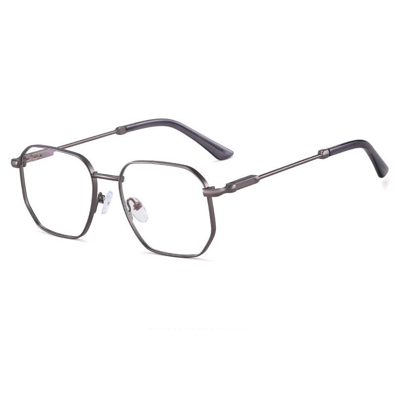 Classical Blue Lightweight Blocking Reading Eyeglasses Female Male Stylish Metal Spring Hinge Eyewear Optical Presbyopia Glasses