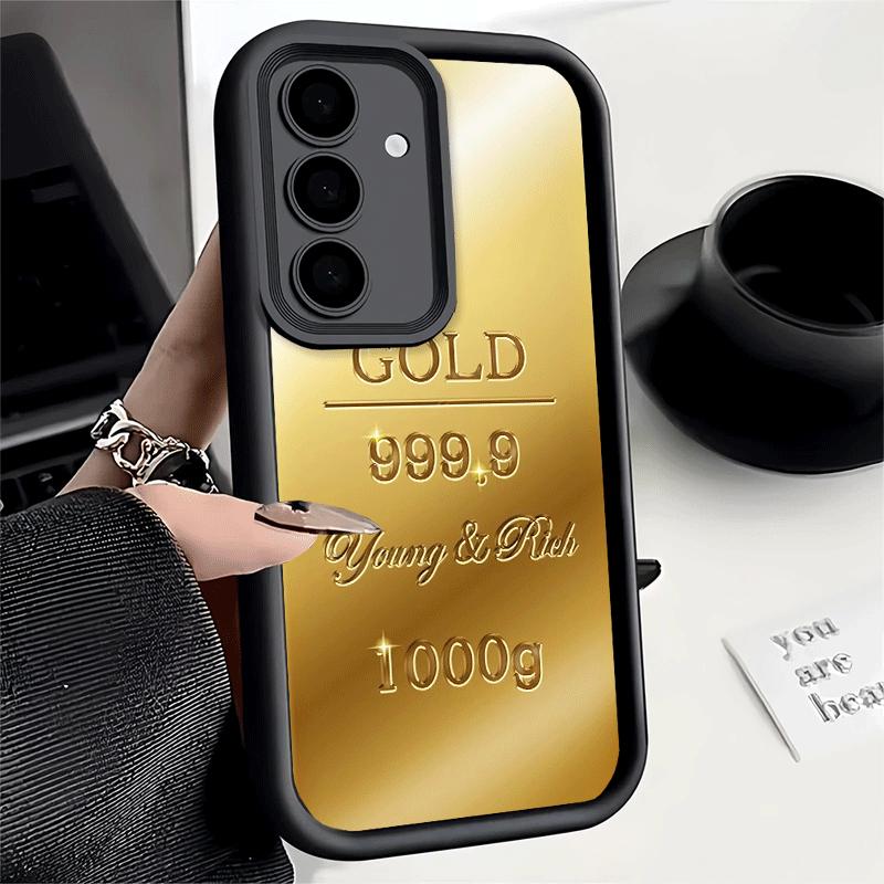 

Fine Gold Pattern Printing Soft Phone Case for Samsung Galaxy S26 Ultra S25 Edge S24 S23 S22 Plus S21 S20 FE 5G Shell Silicone F Samsung S25 Ultra