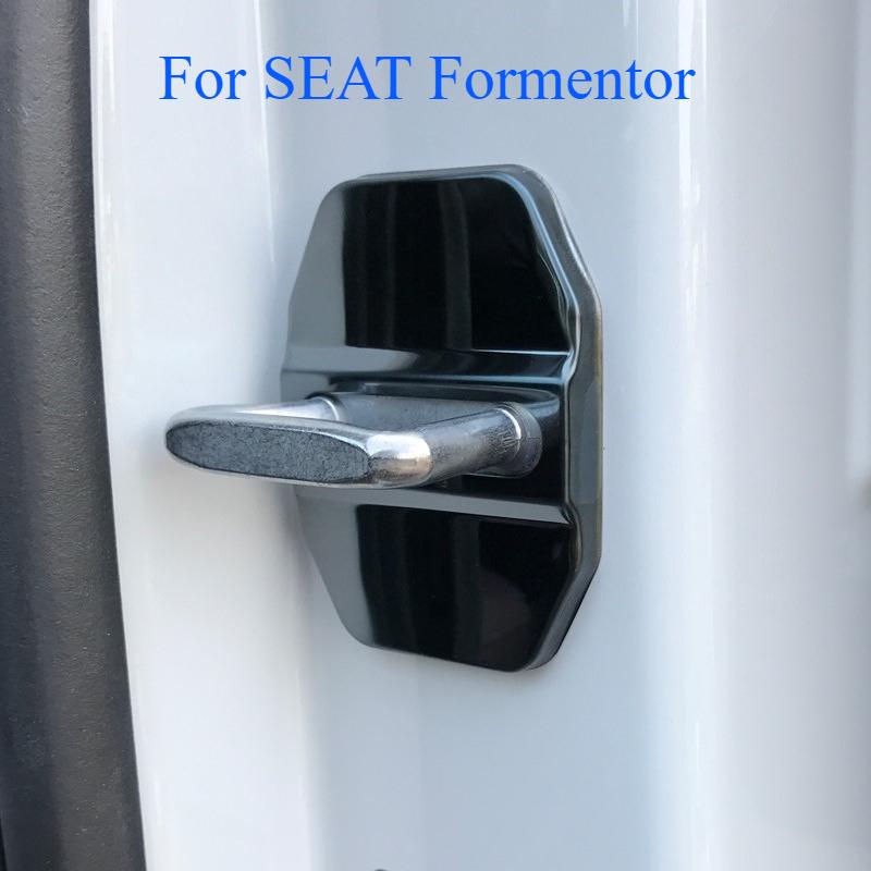 4pcs Car Door Lock Buckle Protection Cover Anti-rust Waterproof for seat Cupra Formentor VZ1 vz2 vz3 vz5 Extreme 2020-2026