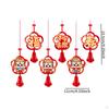 Spring Festival Pendant Ornament Year Decorations Lightweight Decor for Celebration
