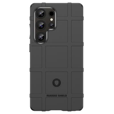 Für Samsung Galaxy S25 Ultra Hülle Gitterdesign Weiches TPU Kratzfestes Handycover