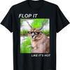 Meme Cat Caracal Big Floppa Joke Ironic Humor Funny Graphic T-Shirt for Men Women(1)