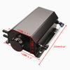 2L Radiator Coolant Overflow Bottle Aluminum Alloy Radiator Overflow Coolant Can Universal Polished Reservoir Car Accessories
