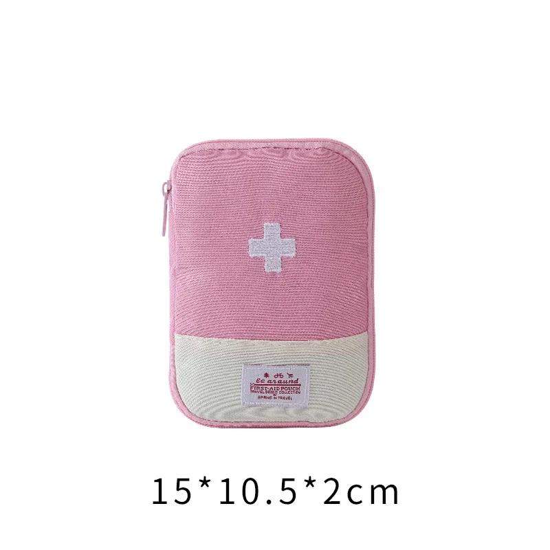 Mini First Aid Kit Portable Medicine Bag Organizer Outdoor Travel Household Medicine Pill Storage Bag Medical Emergency Kits