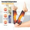 Cordless Rechargeable EMS Microcurrent Calf Massage Belt Heating Vibration Air Compression Leg Massager