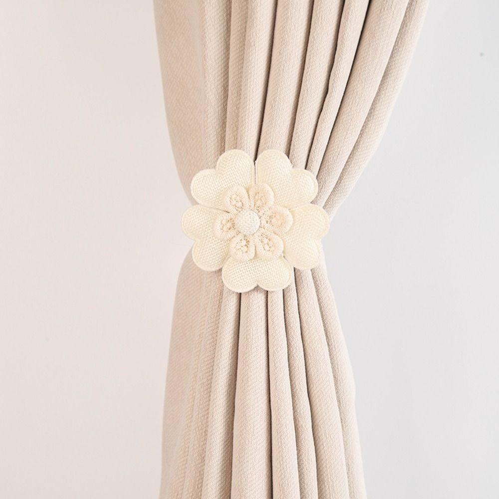 Fivelas Magnéticas para Cortinas de Janela Cordões Trançados à Mão Porta-Cortinas Novo Amarra-Cortinas