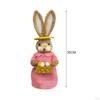 Figurine Bunny Statue Animal Sculpture for Garden Office Party Decoration