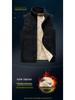 Men's Plus Size Urban Fashion Fleece-Lined Vest