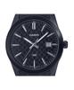 Casio Standardní analogové černé iontově pokovené nerezové černé ciferník Quartz MTP-VD03B-1A pánské hodinky