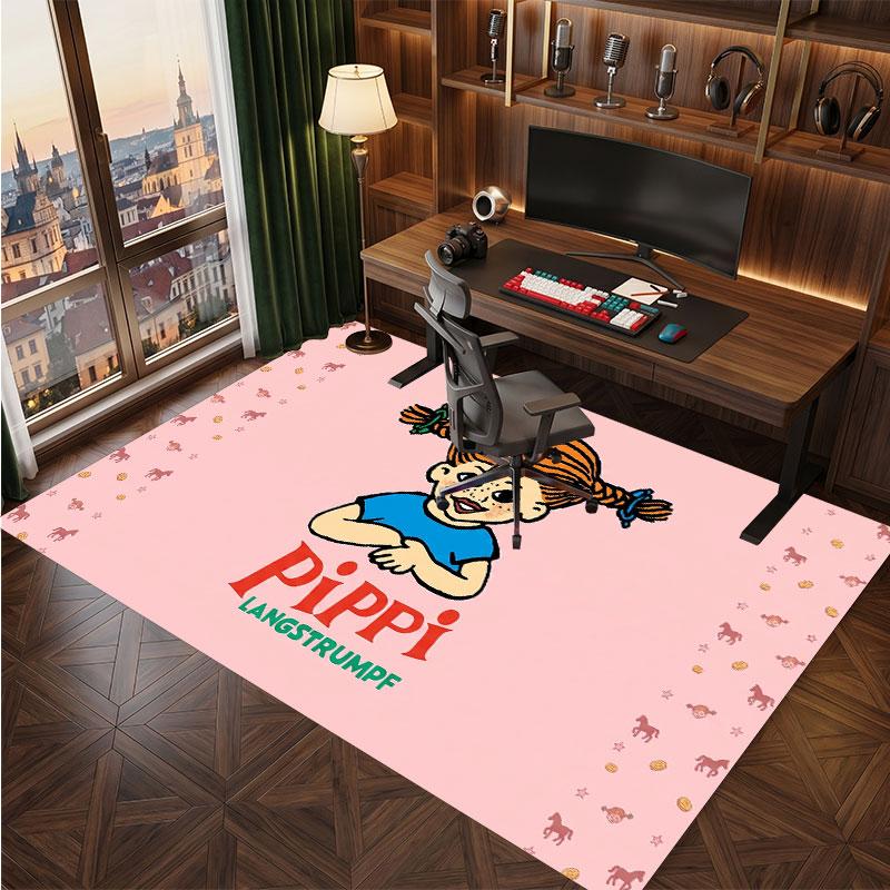 Pippi Longstocking Rug Soft Thick Non Slip Floor Carpet for Bedroom Living Room Home Decor