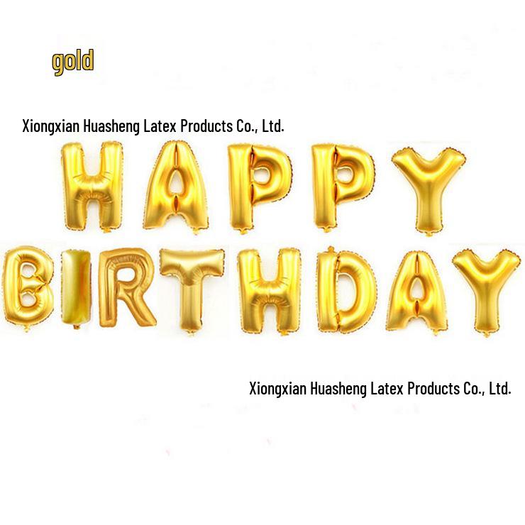 Birthday Balloons: Happy Birthday Decorations for Boys & Girls Party