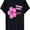 Happy Floral Cherry Blossom Cherry Sweet Pun T-Shirt