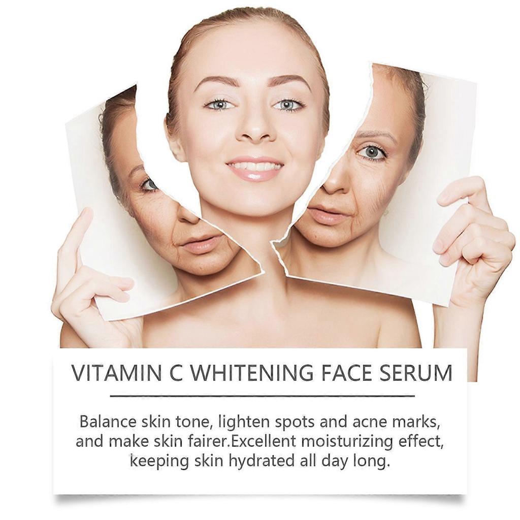 West Month Vitamin C Gesichtsserum Feuchtigkeitsspendend, Hydrierend, Nährend, Aufhellend Und Glättend Hautserum