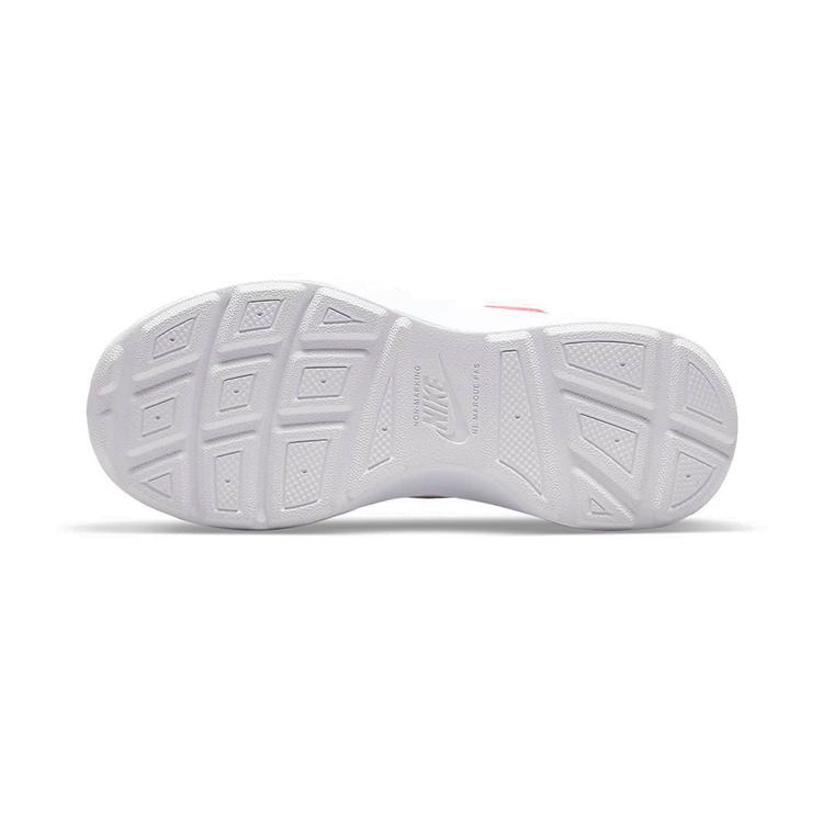 New Nike Wearallday Slip Resistant Cushioning Low Top Running Shoes Pink White Children Aged 3 7 Years Old CJ3817-601