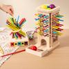 Pull Out Stick Game Toys Colorful Wooden Stick Board Games Parent-Child Interactive Puzzle Toys