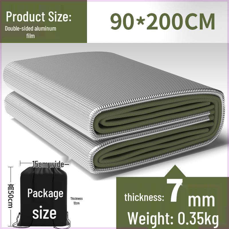 Waterproof Thickened Outdoor Picnic & Sleeping Mat - Moisture-proof, Portable, for Home, Tent, Dorm.