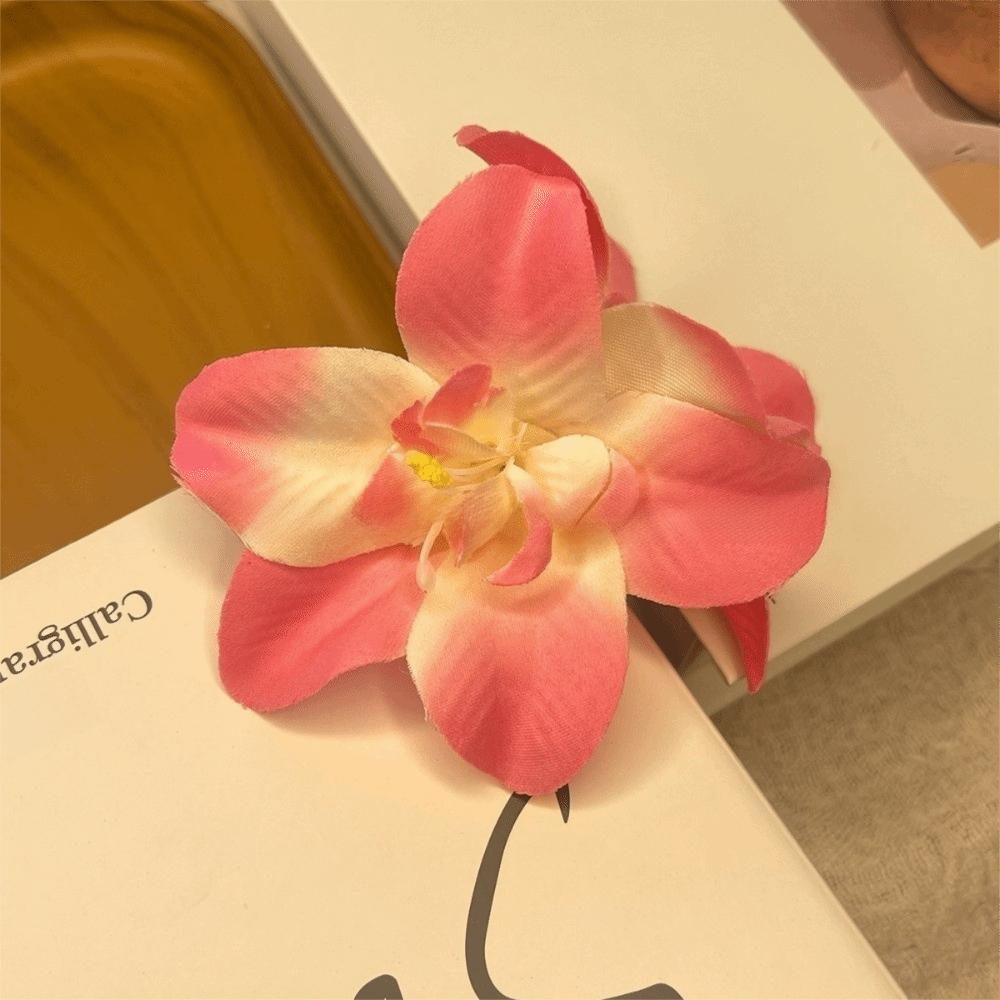 Cloth Orchid Hair Clip Plastic Headwear New Hair Accessories Sweet Accessory