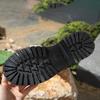 Lace-up Woolen Mid-leg Boots Women's Winter 2025 New Fleece Platform Size Muffin Martin Boots