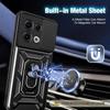 Etui pancernikowe do OPPO F29 PRO A5 PRO Reno 13 Pro 5G Etui Pierścień ochronny na aparat z suwakiem Uchwyt Pokrowiec odporny na wstrząsy Fundas