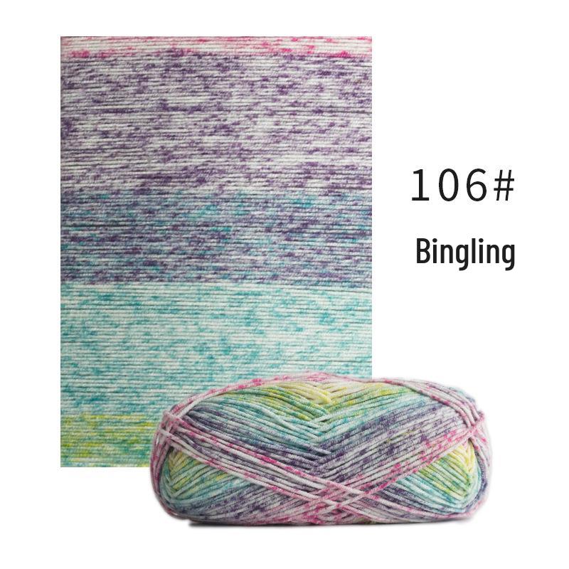 Xue Feier 4-Ply Cute Doll Milk Cotton Combed Yarn for Crochet and Knitted Bags