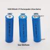 WeiYiYou 14500 3.7V Rechargeable Lithium Battery (3-Pack)