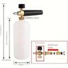 High Pressure Car Wash Foam Sprayer Machine with Quick Plug, Fan-shaped Head Set, and Snowflake Foam Pot