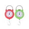 1Pcs 10Kg Pocket Pointer Luggage Scale Spring Portable Suitcase Scale Handled Travel Bag Weighting Fish Hook Hanging Scale