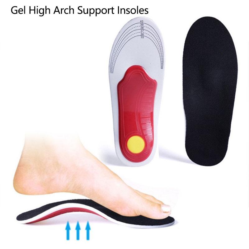 

Ортопедические гелевые стельки с высокой поддержкой свода стопы 3D Arch Support Flat Foots для унисекс