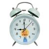 4" Silent Metal Alarm Clock with Light & Customizable Logo for Kids/Students