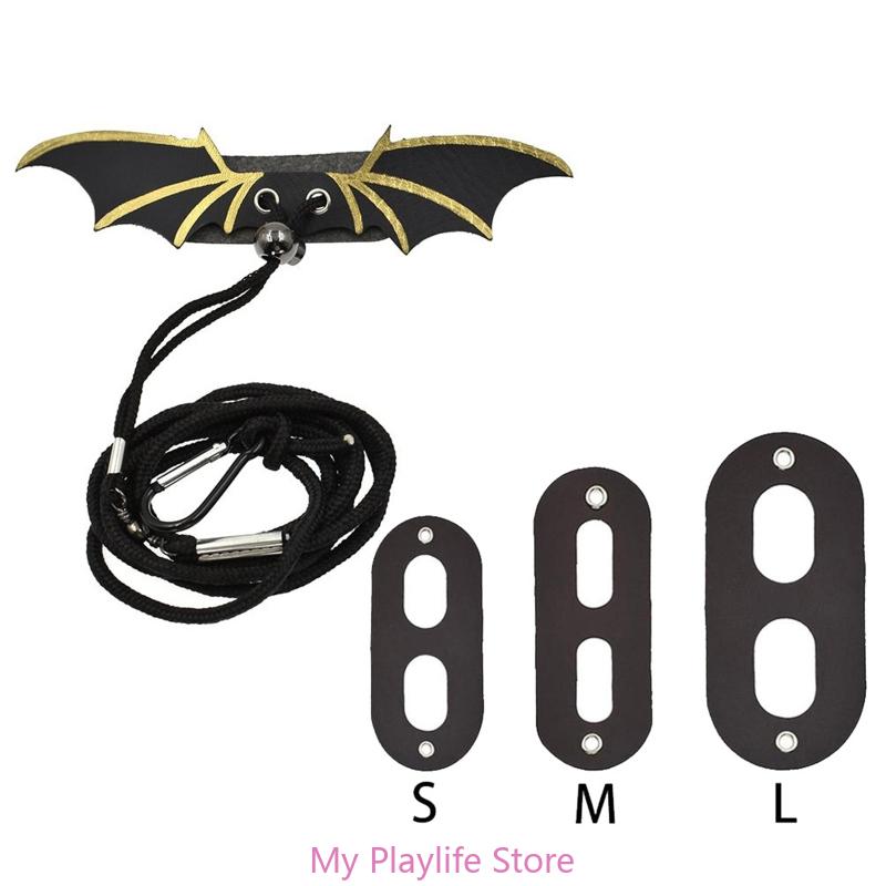 Sling Carriers for Bearded Dragons Small Reptiles Harness Leash Set with Wings Adjustable Carrying Travel Bag