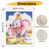Disney Dumbo Flying Circus Oil Painting Art Handmade Diy Painting Home Decoration Gift
